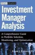 Image of investment manager analysis a comprehensive guide to portfolio selection mo