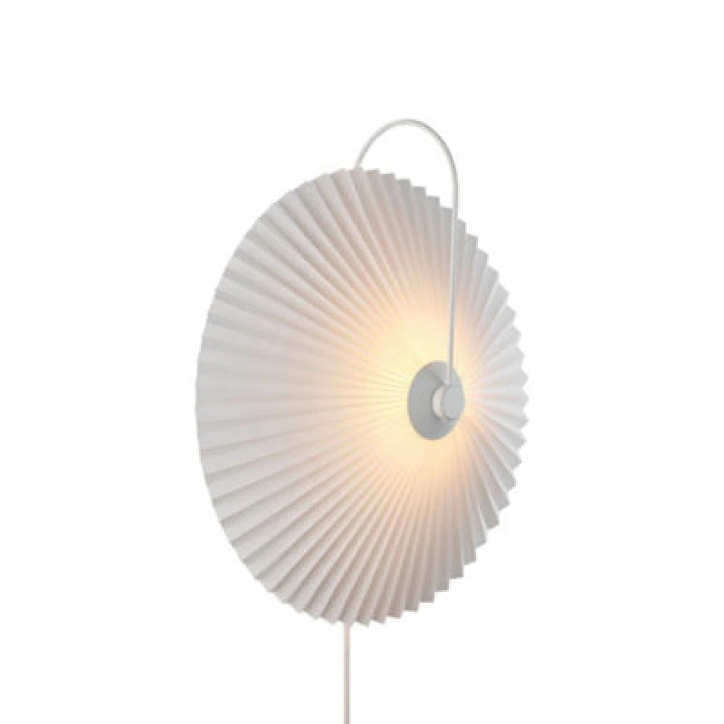 Image of Nordlux Nadia Plastic Wall Light White,plug In Or Mains