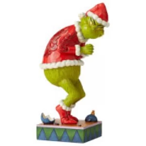 Image of The Grinch By Jim Shore Sneaky Grinch Fig