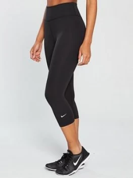 image of Nike The One Capri Legging - Black Size M Women