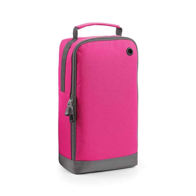 Image of Bagbase Mens Athleisure Sports Shoe Bag in Fuchsia Fuchsia Male