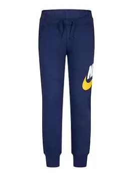 Image of Nike Kids Boys Club Longevity Jogging Bottoms, Dark Blue, Size 6-7 Years