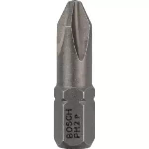 Image of Bosch 2607001513 PH2 25-PC EXTRA HARD 25mm DRIVER BITS