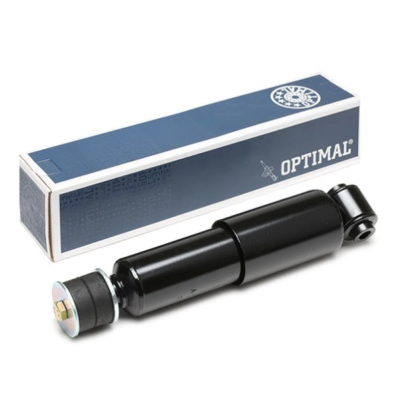 Image of OPTIMAL A-2011H Shock absorber Rear Axle, Oil Pressure, Increased shock absorption, Spring-bearing Damper, Bottom Pin Shock Absorber (854)