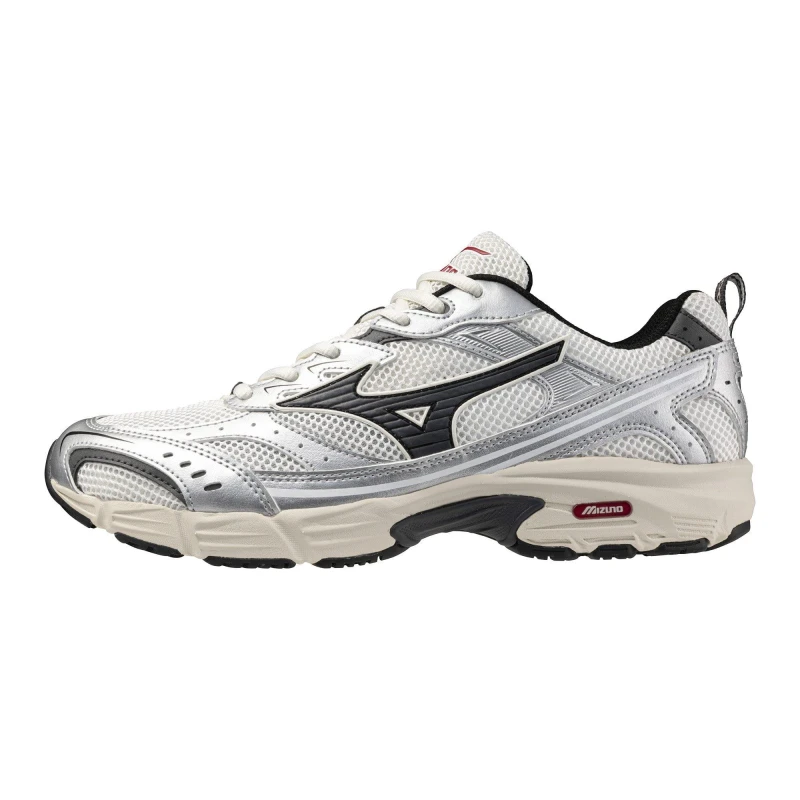 Image of Mizuno MXR Trainer White Silver female UK 4