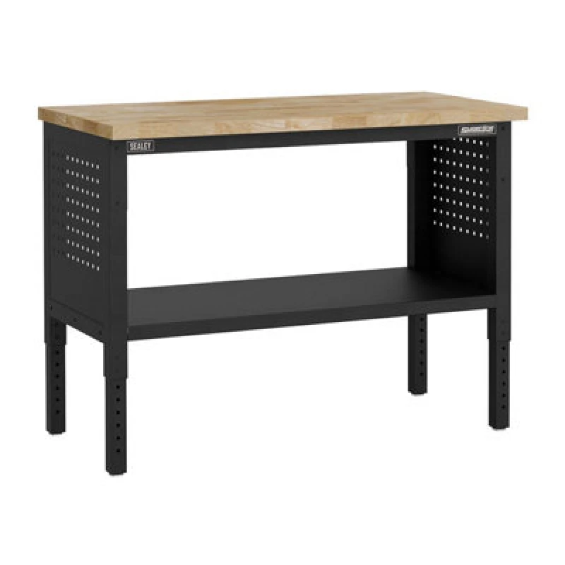 Image of Sealey Superline Pro Modular Wooden Top Workbench APMWB50W Length: 1.26m