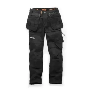 Image of Scruffs Tradeflex Short Black Ladies Trousers, Size 18