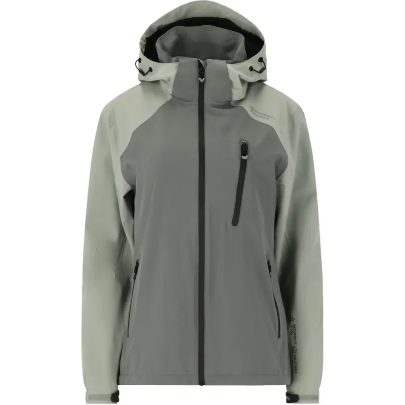 Image of Weather Report Womens waterproof jacket Weather Report Camelia Vert Female 36