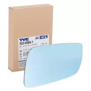 image of BLIC Wing Mirror Glass 6102-02-1232602P Side Mirror Glass,Mirror Glass AUDI,A3 Schragheck (8L1),A6 Avant (4B5, C5),A4 Limousine (8D2, B5)