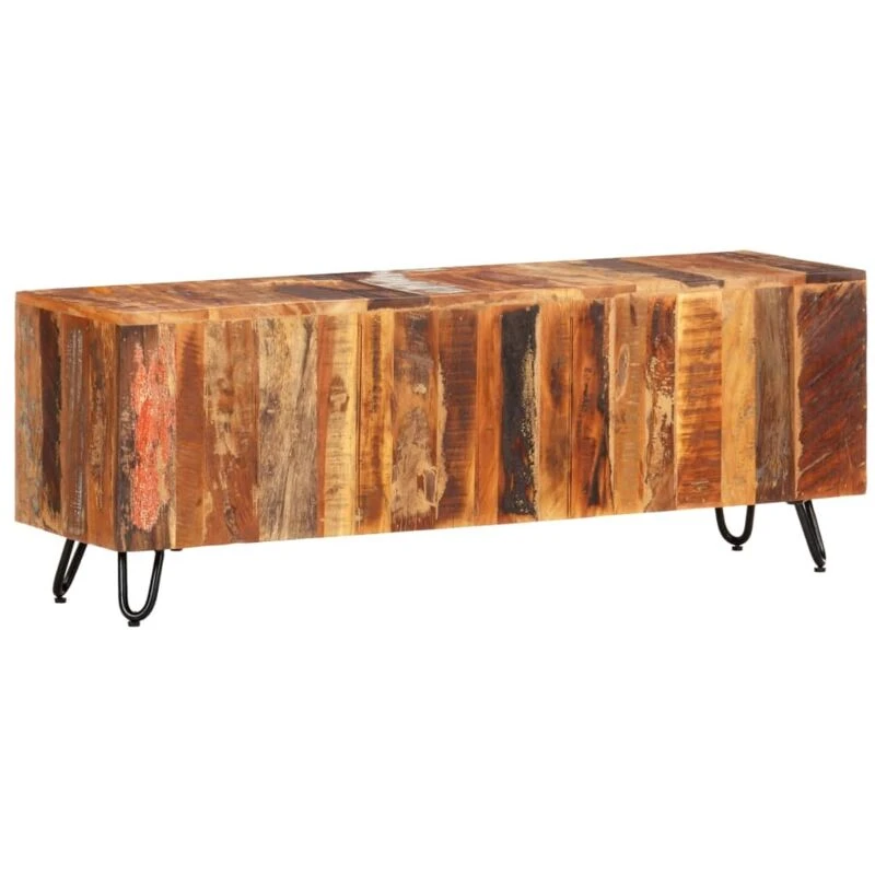 Image of VIDAXL TV Cabinet 110x30x40cm Solid Wood Reclaimed Vidaxl 8720286705421
