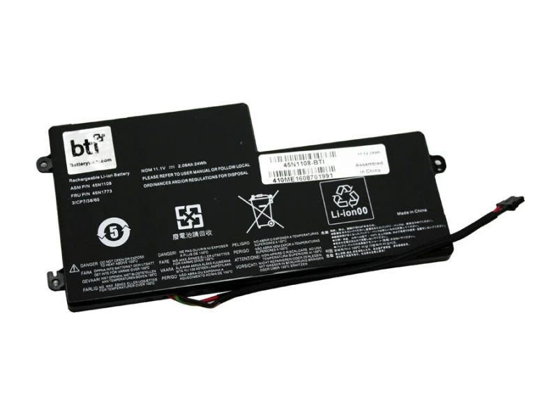 Image of BTI BTI 24Wh 3 cell SB10K97602 compatible battery for Lenovo 01HY577 SM20M85956 THINKPAD X270 THINKPAD X260 THINKPAD X250 THINKPAD X240S THINKPAD X240