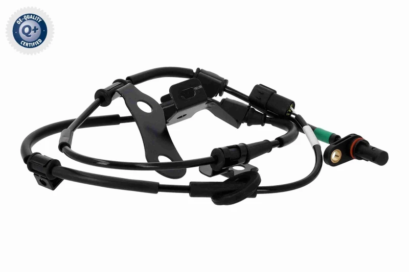 Image of VEMO V52-72-0465 ABS Sensor Green Mobility Parts Rear Axle Left Sensor,wheel speed (412)