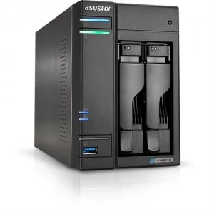 image of Asustor AS6602T NAS/storage Server J4125 Ethernet LAN Tower Black