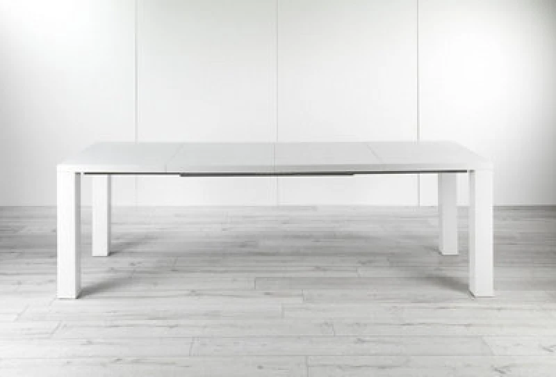 Image of Out & Out Original Out & Out Alexandra Extending White Dining Table 120Cm-240Cm