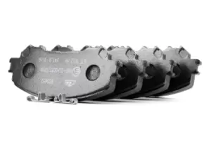 Image of ATE Brake pad set NISSAN 13.0460-5652.2 D10604EA0A,D10604EA0A