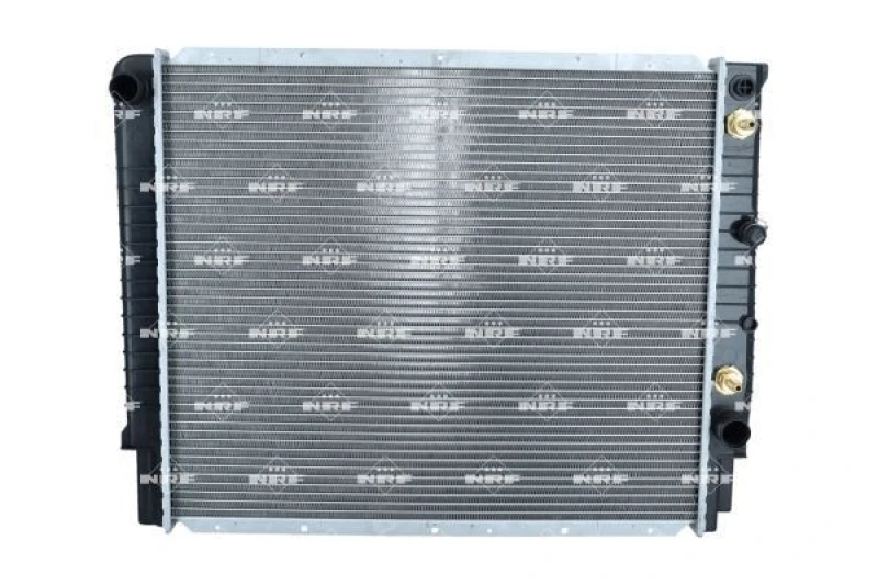 Image of NRF 53998 Engine radiator Brazed cooling fins, Aluminium, with mounting parts Aluminium Radiator,engine cooling (470)