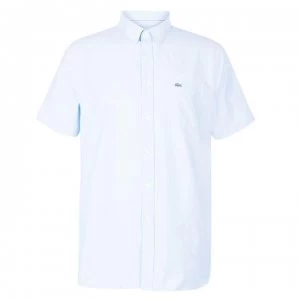 Lacoste Short Sleeve Oxford Shirt - Hemisphere 58M