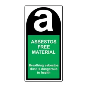 Image of Spectrum Industrial Asbestos Free Material (25 x 50mm, Roll of 500 Labels)