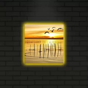 Image of 2828DACT-5 Multicolor Decorative LED Lighted Canvas Painting
