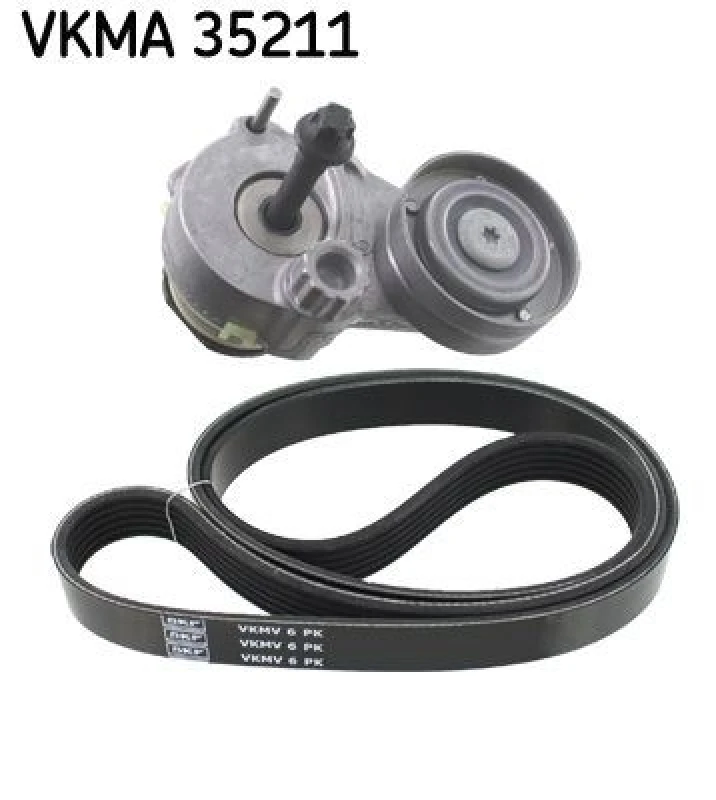 Image of SKF V-Ribbed Belt Set SKF VKMA 35211