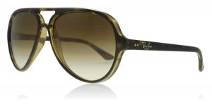 image of Ray-Ban Cats 5000 Sunglasses Tortoise 710/51 59mm