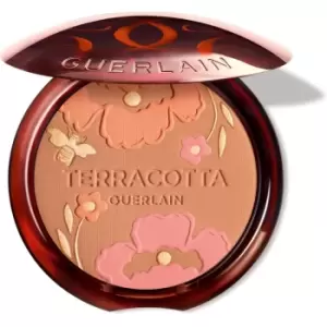 image of GUERLAIN Terracotta Flower Blossom bronzing powder for healthy look limited edition shade 03 Medium Warm 10 g