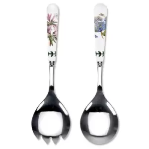 Image of Portmeirion Botanic Garden Salad Servers (pair) Boxed Set