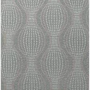 Image of Arthouse Calico Dot Gunmetal Wallpaper