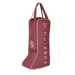 image of Aubrion Team Long Length Boot Bag (One Size) (Maroon)