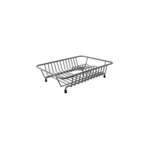 Image of Delfinware Wireware Grey Compact Dish Drainer
