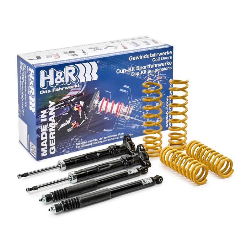 Image of Suspension kit, coil springs / shock absorbers H&R 40556-2