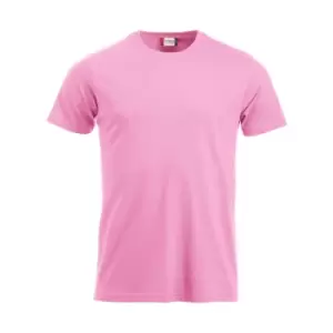 image of Clique Mens New Classic T-Shirt (M) (Bright Pink)