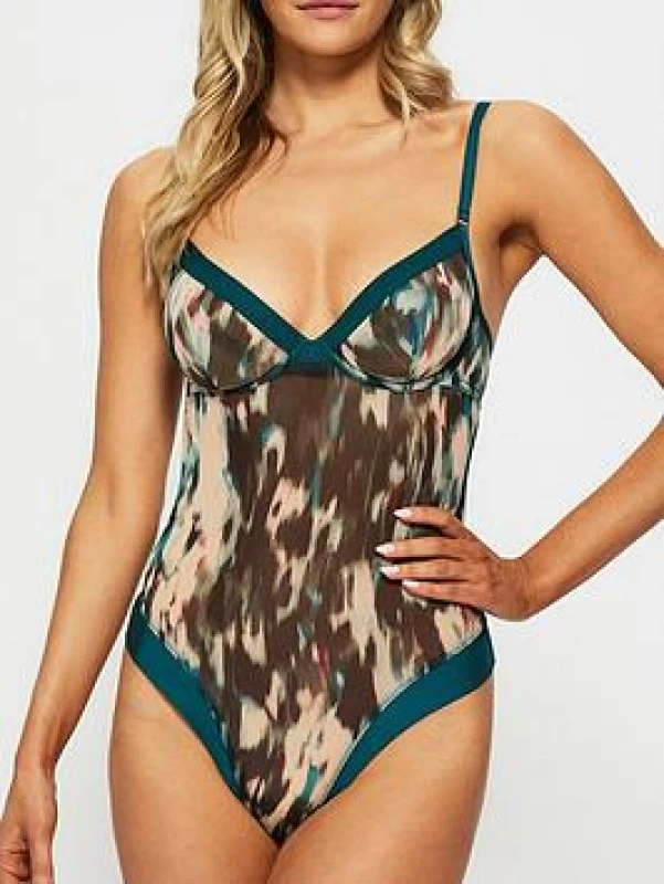 Image of KBX Womens Zadie Underwired Body Size: 12D-DD Multicolor Female 12D-DD