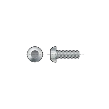 Image of M10X25 Skt Button Head Screw BZP (GR-10.9)- you get 10 - Qualfast
