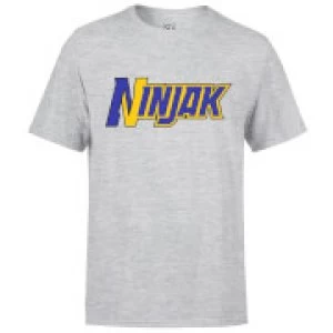 Valiant Comics Classic Ninjak Logo T-Shirt - XL - Grey