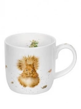 image of Royal Worcester Wrendale Treetops Redhead Squirrel Mug By Royal Worcester - Single Mug