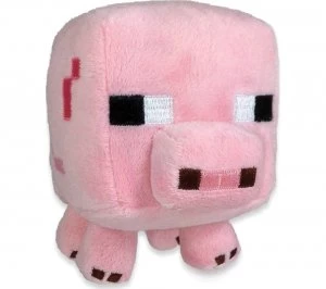 Image of Minecraft Baby Pig Plush Toy - 8" Pink