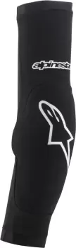 Image of Alpinestars Paragon Plus Elbow Protectors, black-white, Size 25 2XS, black-white, Size 25 2XS
