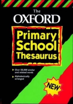 Image of The Oxford Primary School Thesaurus by Alan Spooner Hardback