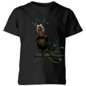 Image of Fantastic Beasts Augurey Kids T-Shirt - Black - 11-12 Years