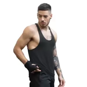 Image of Tombo Mens Muscle Vest (S) (Grey Marl)
