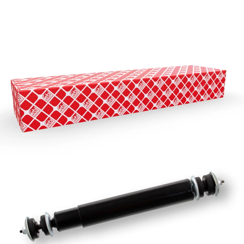 Image of FEBI BILSTEIN 20439 Shock absorber Front Axle, Oil Pressure, Telescopic Shock Absorber, Bottom Pin Shock Absorber (854)