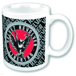 image of Velvet Revolver - Circle Logo Boxed Standard Mug