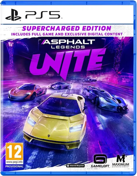 image of Asphalt Legends Unite Supercharged Edition PS5 Game