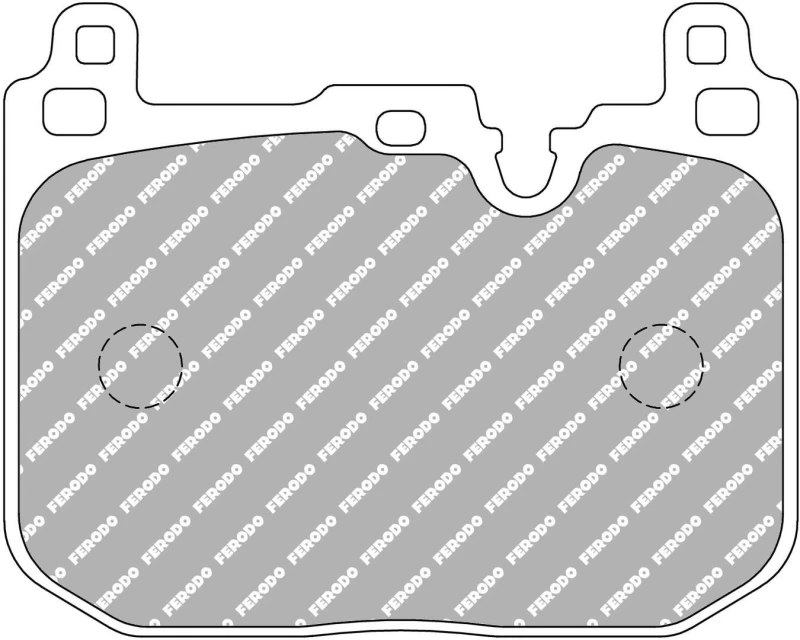 Image of Brake pad set FERODO RACING FCP4872H
