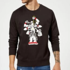 Image of Marvel Deadpool Multitasking Sweatshirt - Black - XXL