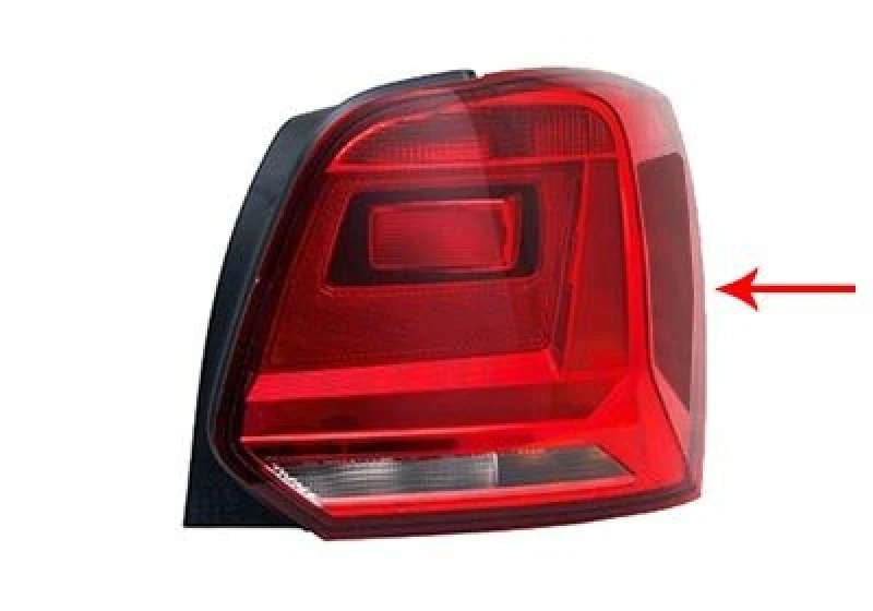 Image of VAN WEZEL Rear light VAN WEZEL 5814936
