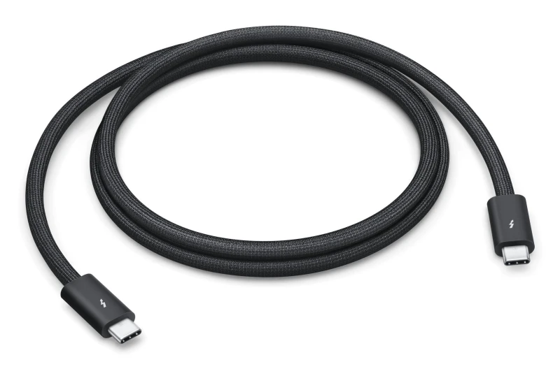 Image of Apple MDW94ZM/A Thunderbolt cable 1m 120 Gbit/s Black MDW94ZM/A