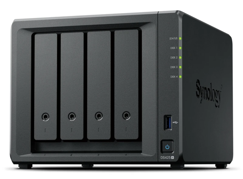 Image of Synology DiskStation DS425+ NAS Intel Celeron J4125 2 GB DDR4 16 TB
