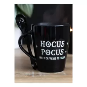 Image of Hocus Pocus Ceramic Mug and Spoon Set